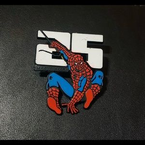 Marvel Spiderman 25th Anniversary 1986 Vintage Pin Original